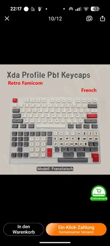 Universal keycaps tastatur - keycaps,