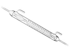 RÜCKFLUSSKÜHLER KÜHLER FRAKTIONER KOLONNE VIGREUX