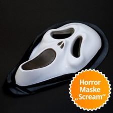 Scream Maske Totenkopfmaske Horror Halloween Totenkopf Scary Movie Verkleidung