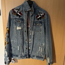 Jeansjacke Mit Stickereien