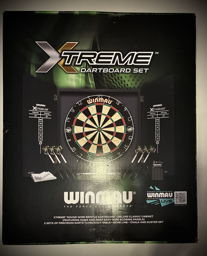 Winmau xtreme dartboard - winmau, set