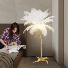 Feder LED Bodenlampe Moderne