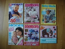 Handarbeit Zeitschriften für Babys- und Kleinkinder- Kleidung "Mode & travaux"