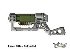 Lasergewehr  Reloaded: Hochleistungs-Laserwaffe für Präzision und Power