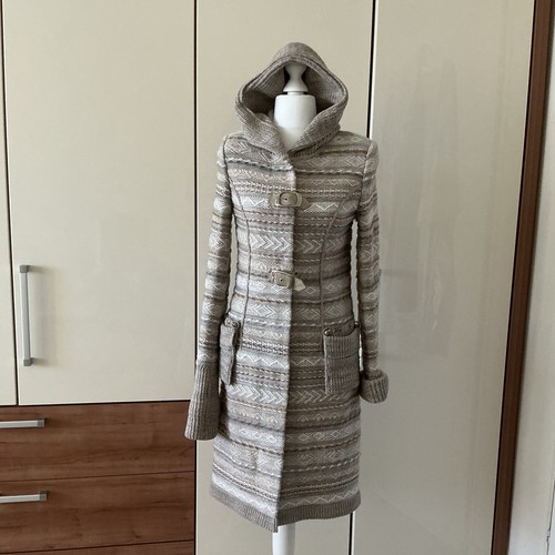 Damen strickmantel geometrisch - damen,