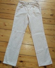 RARITÄT!  JEANS  "C&A"   Gr. 30/34  Creme Straight  100 % Cotton  TIPTOP!