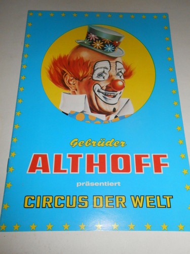 Zirkusprogramm circus - /,