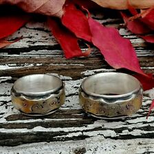 Trauringe Mokume Gane Gold 900 Palladium 500 Silber 925 Wurzelholzmaserung