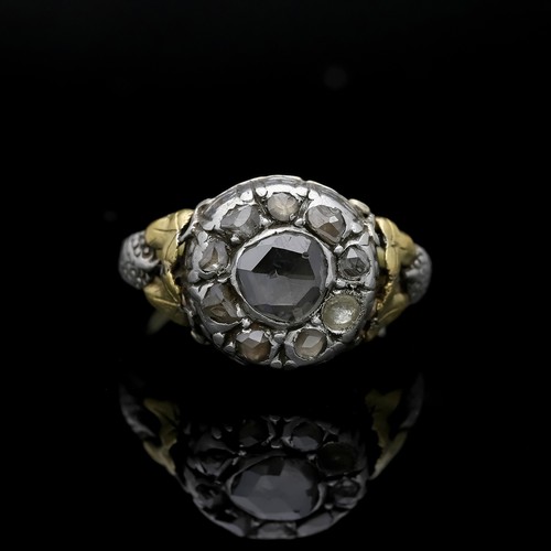 Antik diamanten ring ct - antik, 0,50