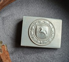 Koppelschloss NRW aus Aluminium, Polizei?