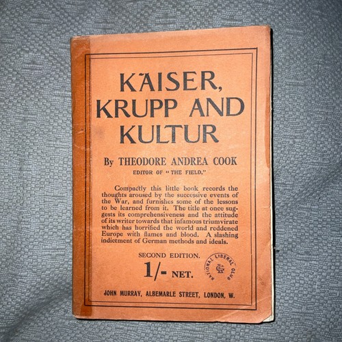 Kaiser krupp and kultur - kaiser,krupp,