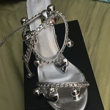 Fashion Nova Silver Strappy