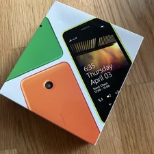 Leerkarton Box  Nokia Lumia 635 - Windows Phone - Originalverpackung Verpackung