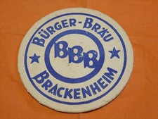 Bierdeckel ,  Bürger - Bräu , Brackenheim
