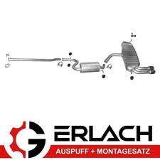 Auspuff für Audi A3 Sportback