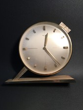 Kienzle Tischuhr / mechanisch / 8 Tage 15 Rubis / Handaufzug / ca 50er Jahre