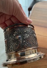 Alter WMF-Weinflaschenhalter aus Nachlass