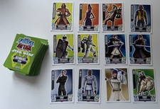 108 Karten Topps Force Attax 2011 (Serie 2) Star Wars Clone Wars Sammelkarten