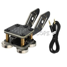 Dual-paddle Auto Key Morse Code CW Mechanical Switch Magnet Morse Code Trainer
