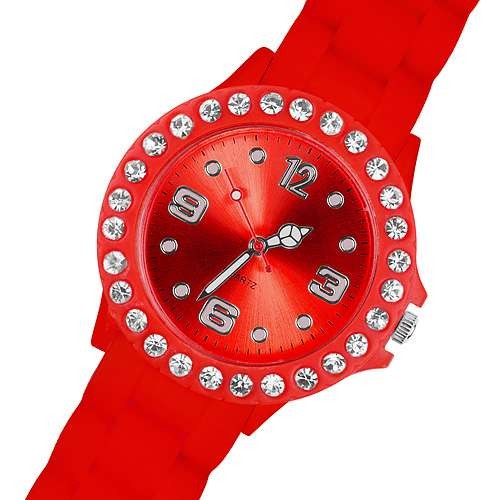 Silikon armbanduhr mit - silikon,