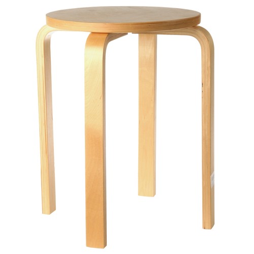 Hocker sitzhocker birkenholz - hocker,