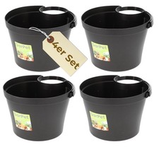 4er Set Fallrohr Blumentopf