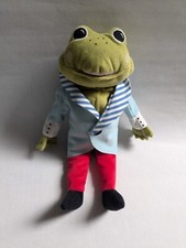 Ikea Frosch Tosig mit Mantel Stofftier Plüschtier Froschkönig Märchen ca.40cm