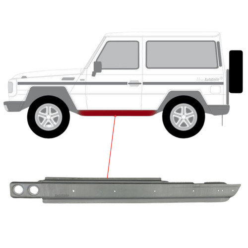 Reparaturblech schweller links - reparaturblech,