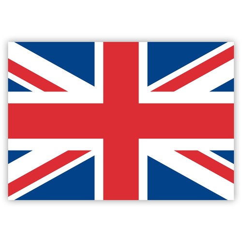 Aufkleber union jack - 10,
