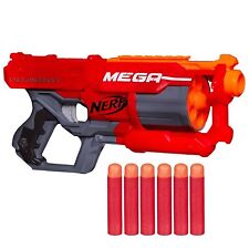 NERF Mega CycloneShock Blaster - 6 Darts zielt 23m - Die CycloneShock mit