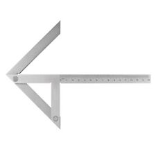 Zentrierwinkel verchromt DIN875-1 Länge 100 150 200mm