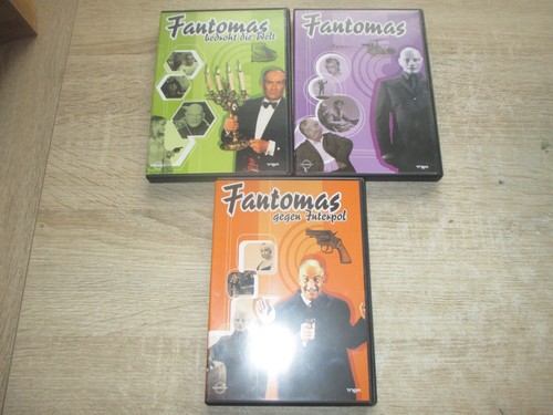 Fantomas dvd sammlung - fantomas,