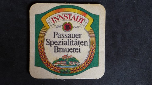 Bierdeckel aus passau brauerei - bierdeckel,