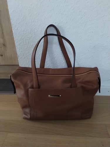 Escada leder handtasche - escada,