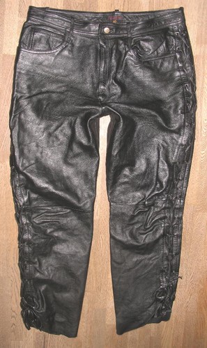 Linus schnür lederjeans - linus,