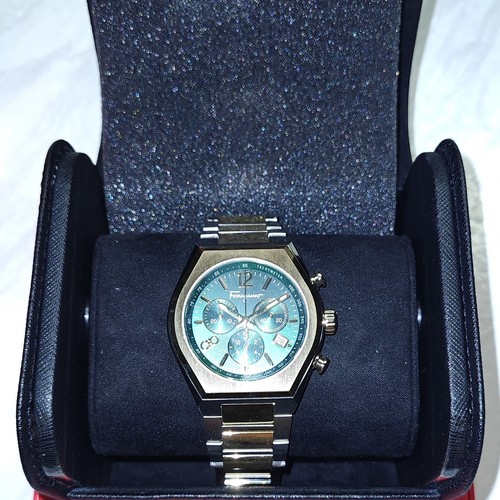 Feragamo chronograph gold - feragamo,