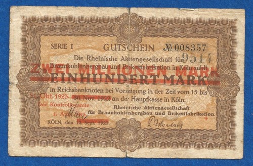 120 notgeld köln - 120,