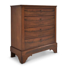 ANTIK! Schmale Schubladenkommode restauriert Mahagoni Louis Philippe um 1880 