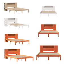 Massivholzbett Einzelbett