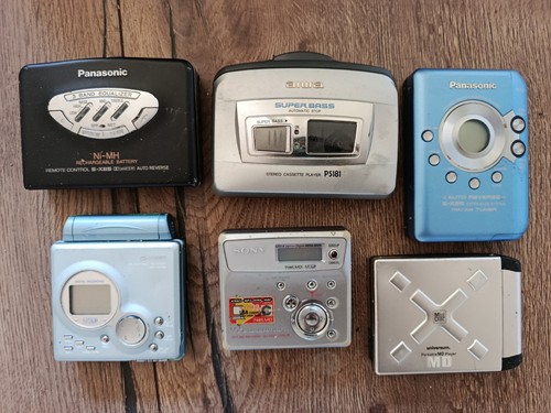 Minidisc und walkman sammlung - walkman,
