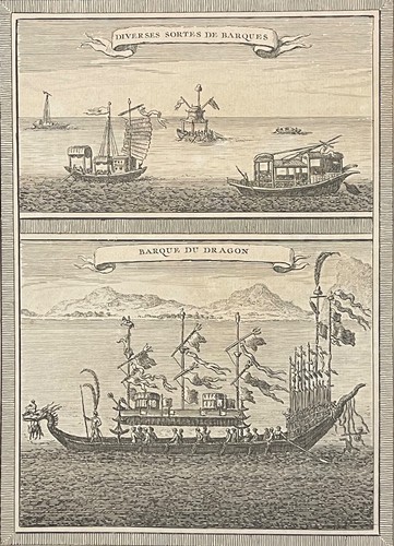 China asien drachenboot gravur - china,