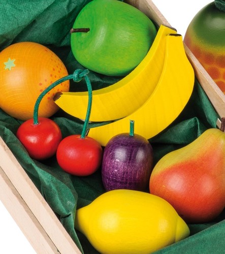 Obst kaufladen zubehör holz - obst,