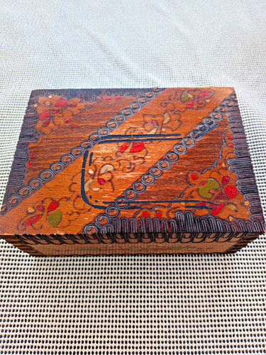 Vintage holz aufbewahrungsbox - , holz-aufbewahrungsbox