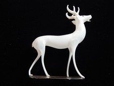 Alte Lauscha Glasfigur Hirsch