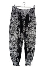 URBAN CLASSICS Pumphose Damen Hose Gr. DE 50 hellgrau Casual-Look