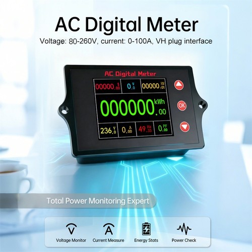 Digital voltmeter amperemeter - voltmeter,