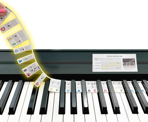 Abnehmbare silikon klavier - abnehmbare,
