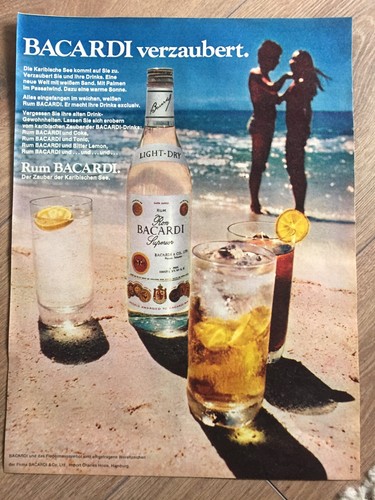 Orig werbung reklame - 1971, rum