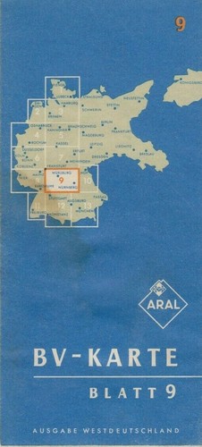 Aral strassenkarte landkarte - aral,