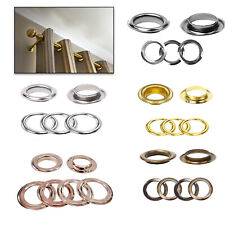 30mm 40mm Schwerlast Messing Ösen für Plane, Banner, Gardinen & Basteln